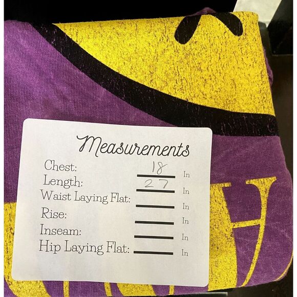 Nirvana Vintage Style Smile Back Short Sleeve Unisex T Shirt Crew Neck M Purple - Picture 8 of 15